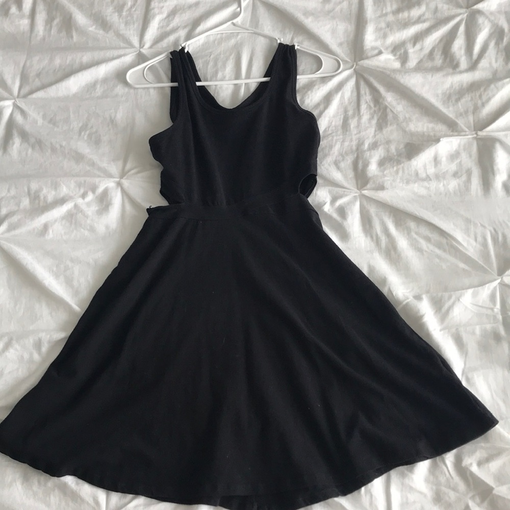 black dress